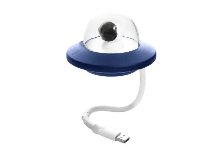 NLO ULDUFOBLU | USB LED лампа с пультом управления Синий