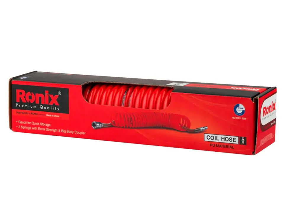 Ronix RH-6105 | Air Coil Hose 5 m 8 Bar