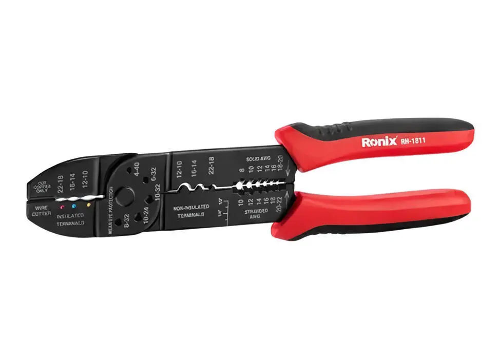 Ronix RH-1811 | Automatic Wire Stripper Self-Adjusting 0.2-6 mm²