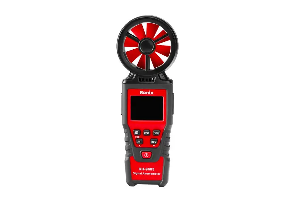 Ronix RH-9605 | Digital Anemometer Air Speed/Temperature/Humidity