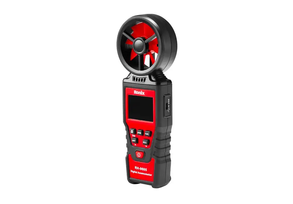 Ronix RH-9605 | Digital Anemometer Air Speed/Temperature/Humidity
