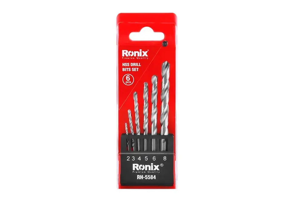 Ronix RH-5584 | Buraw Seti 5 sany Polat Garyndysy