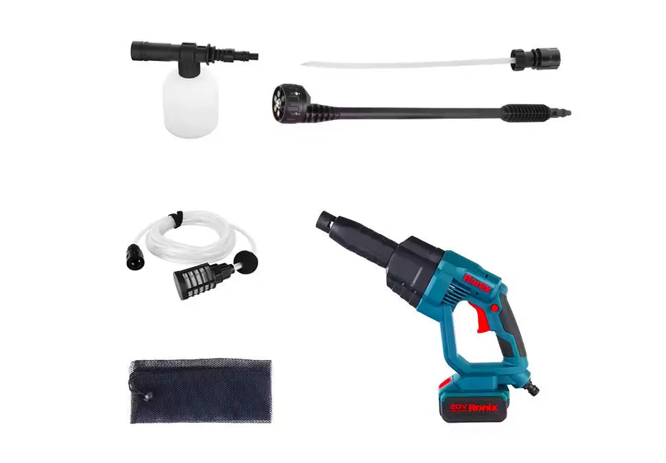 Ronix HPWRO | Simsiz ýokary basyşly ýuwujy 2000mAh