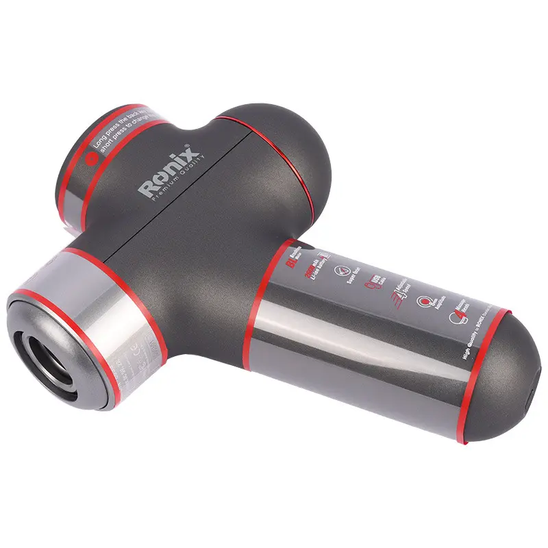 Ronix MASSAGERO8855 | Percussion Massager Gun Red Adjustable Speed