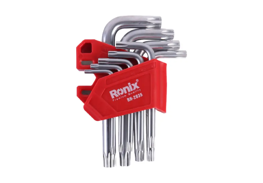 RONIX RH-2035 | Набор торкс-ключей 9 шт. хром-ванадий
