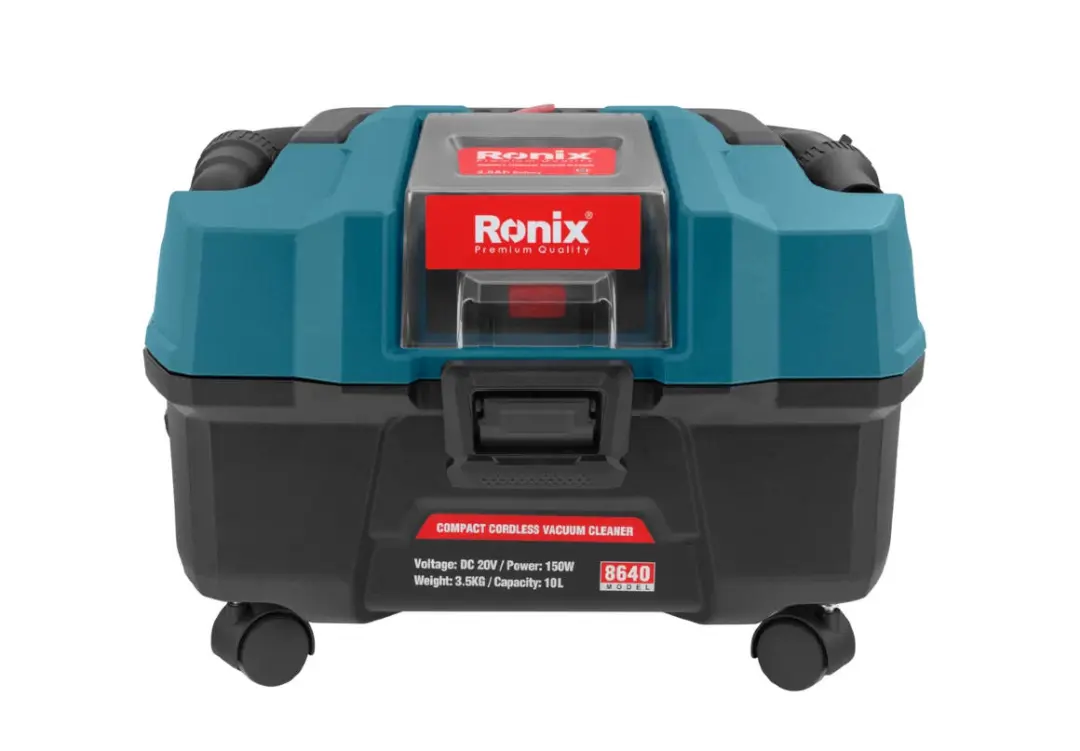 Ronix VCLEANRO8640 | Беспроводной пылесос 150 Вт 10 л