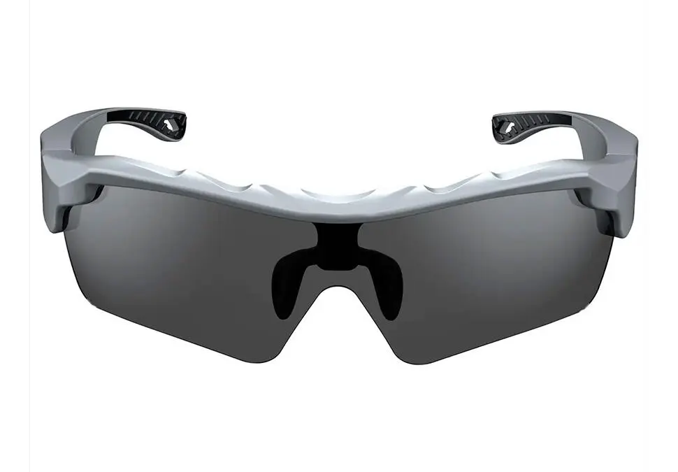 Porodo Lifestyle GLASSPORPDLFSTK08GYBK | Smart Sunglasses Bluetooth UV Protection