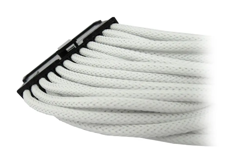 DeepCool SEC24PWH | ATX Sleeved Extension Cable 24-pin 300mm White