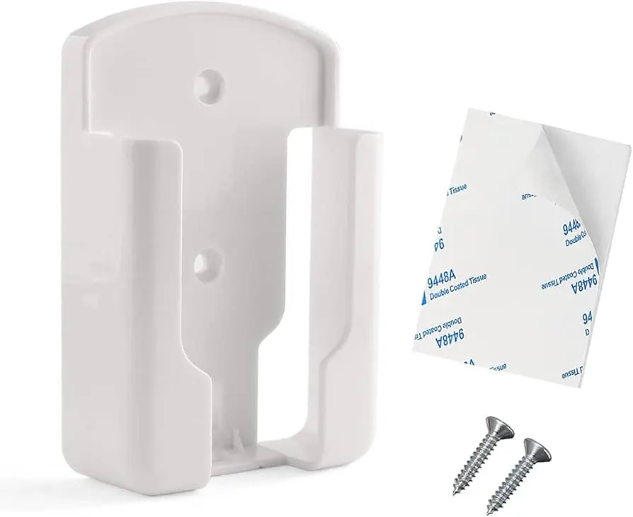 Universal ZRCM | Wall Mount for Remote Control White Durable Plastic