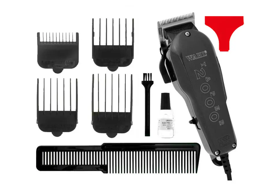 Wahl TRIMWAHL2000 | Профессиональная машинка 4 насадки, 90 мин автономно