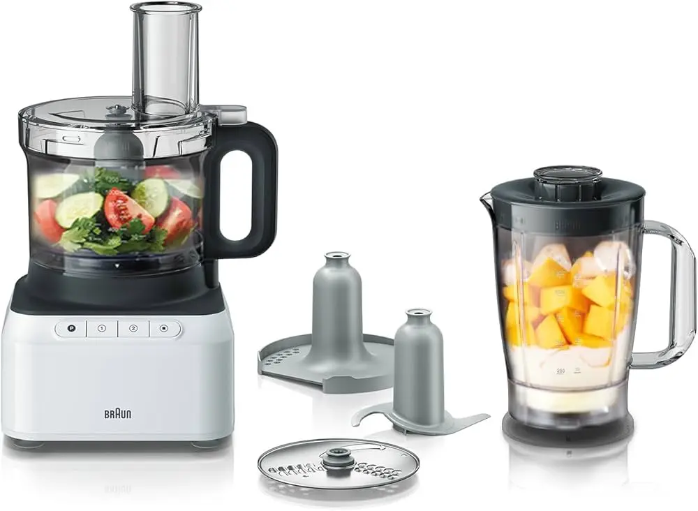 BRAUN FP3235SI | Кухонный комбайн 800 Вт 2,1 л Два режима