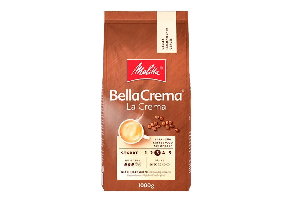 Melitta COFMELBCLACREMA | Kofe Dänesi 1kg Güýç 3