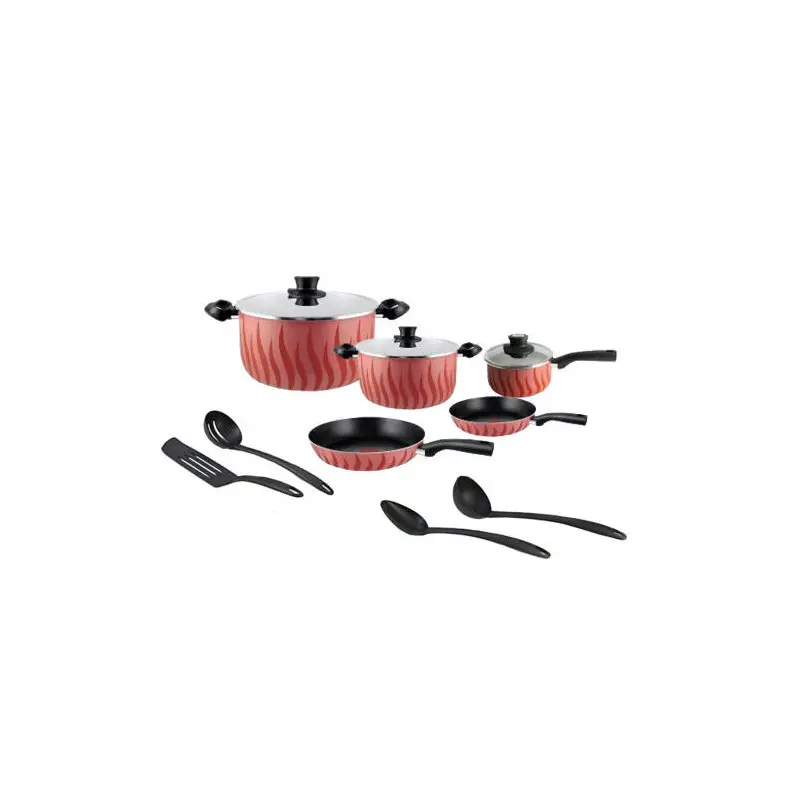 Tefal COOKTEFTEM12SET | Stick Cookware Set 12 pcs Steel Non-stick