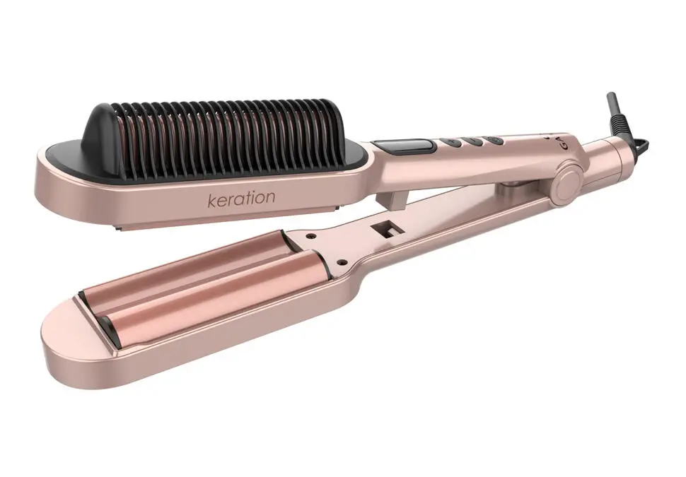 GA.MA GI1901 | Выпрямитель для волос Волны и Расческа 220°C