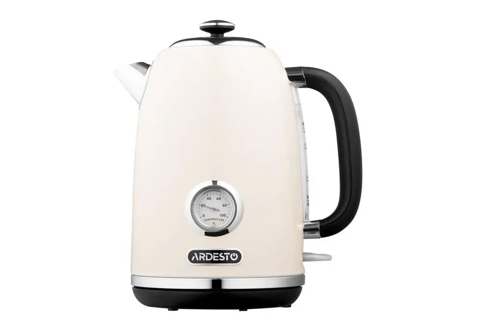 Ardesto EKL-F410BG | Электрочайник 1,8 л 2200 Вт Бежевый