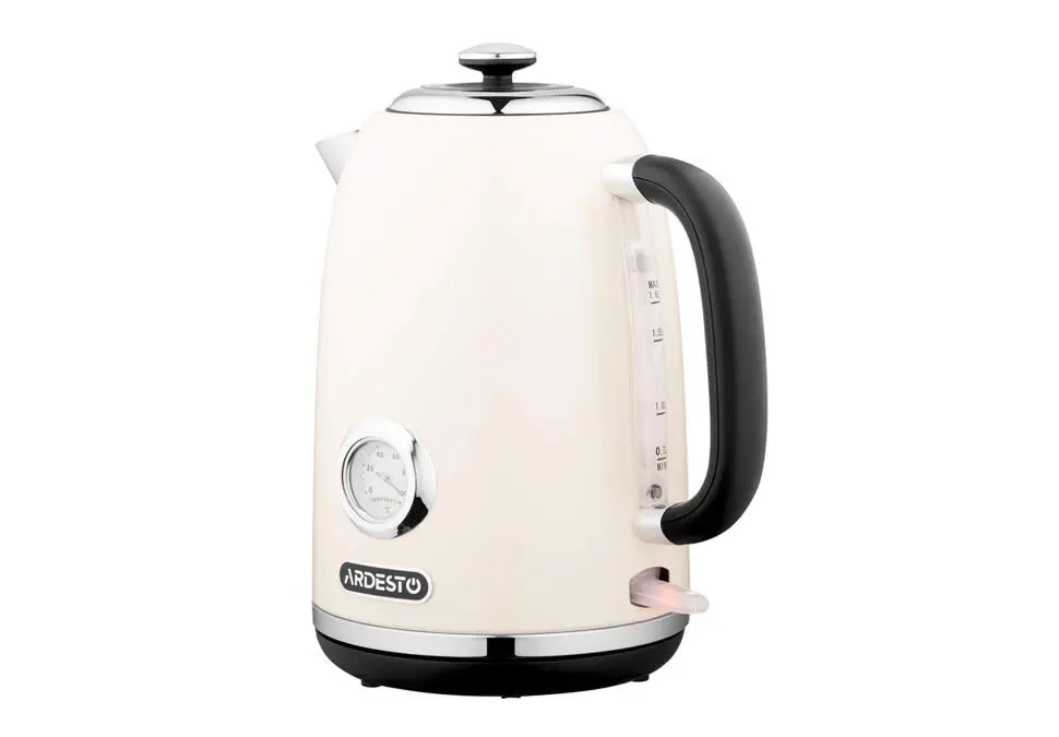 Ardesto EKL-F410BG | Электрочайник 1,8 л 2200 Вт Бежевый