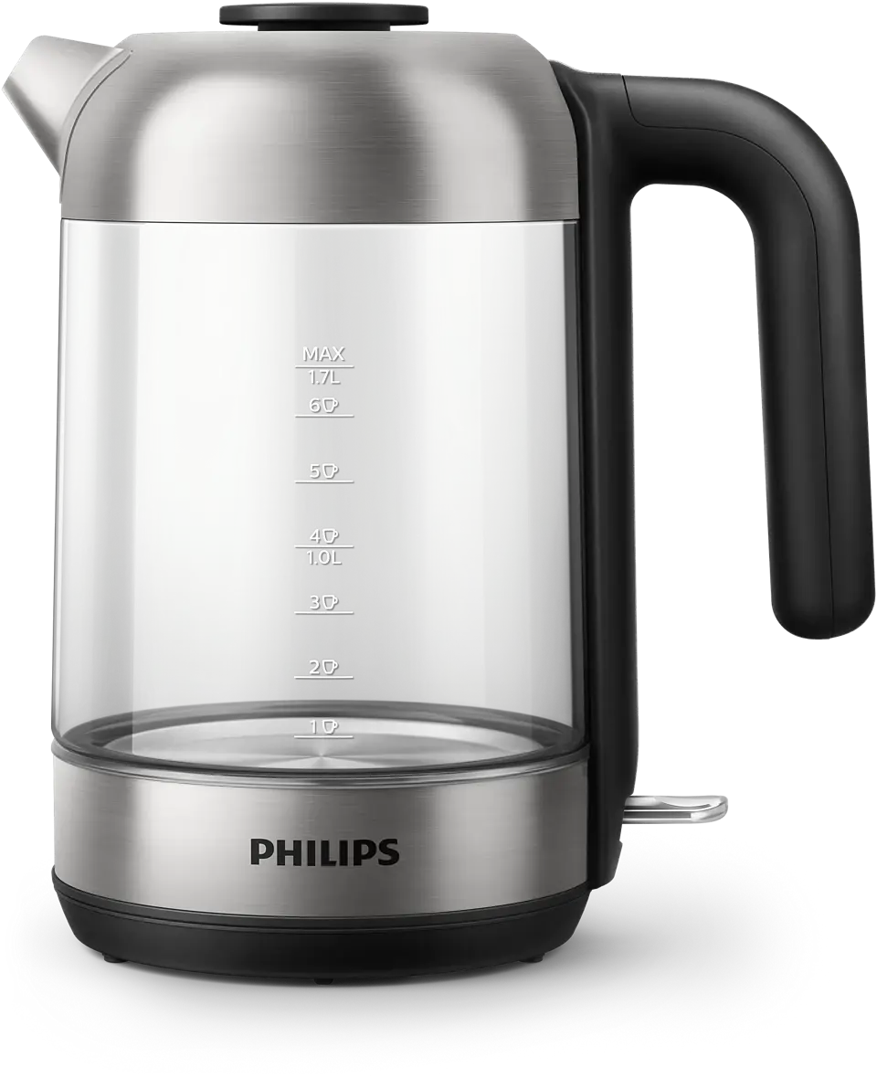 Philips KETPHIHD9339 | Электрочайник 2200 Вт 1,75 л металл-стекло