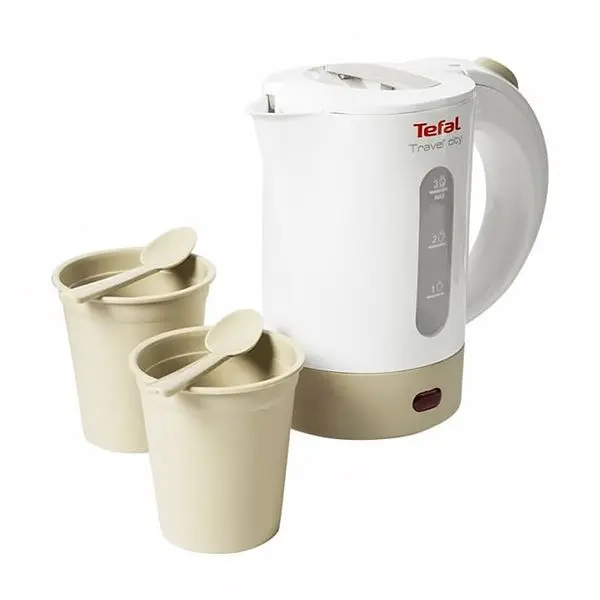 TEFAL KO120127 | Travel Kettle 0.5L 650W Plastic White
