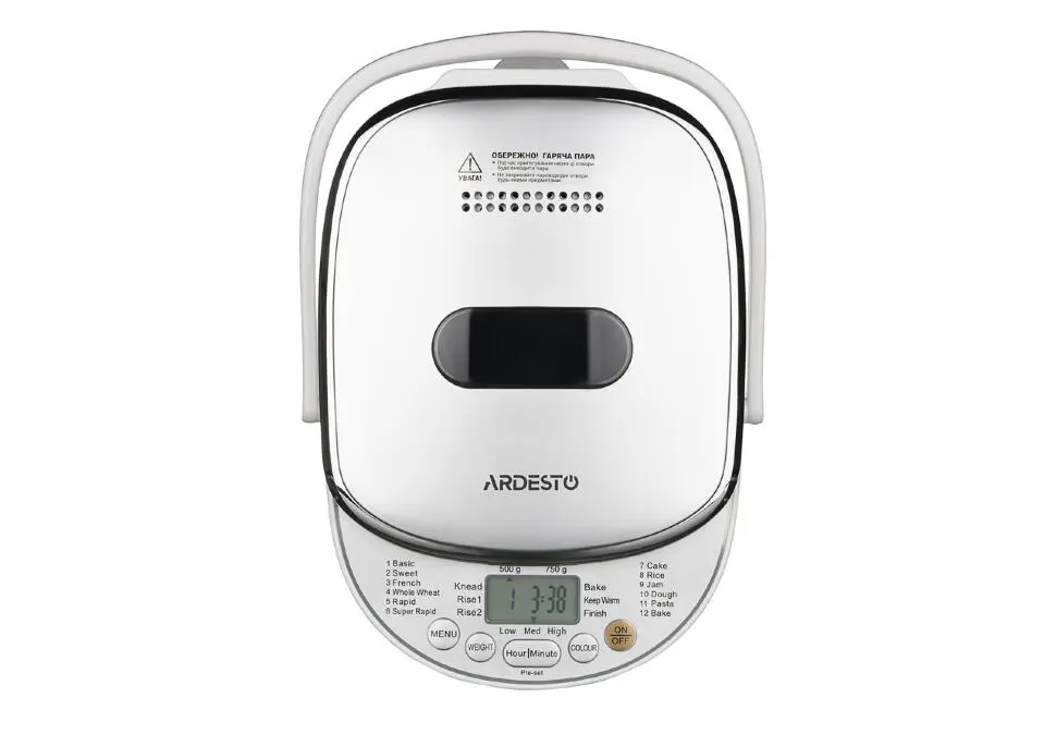 Ardesto BMG-750 | Çörek Bişiriji 750g 12 Programma