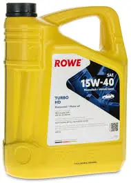 Моторное масло ROWE HIGHTEC TURBO HD SAE 15W-40