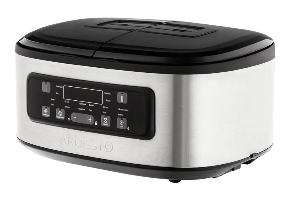 ARDESTO DMC-SA1212SB | Мультиварка 2x1,5 л 900 Вт