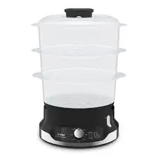 Tefal VC204865 | Steam Cooker 9L 3 Bowls 800W Black