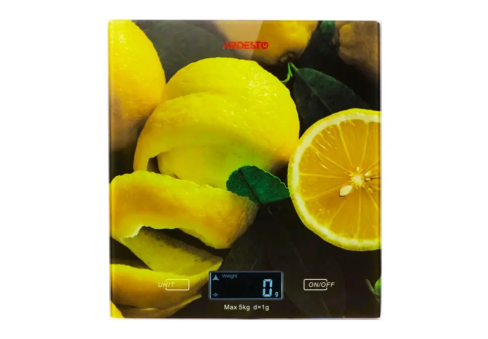 Ardesto SCK-893 | Kitchen Scale 1-5000g Lemon
