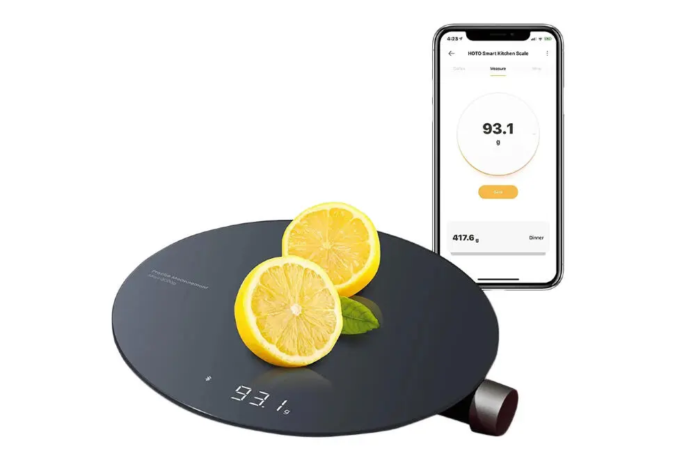 Xiaomi KSXHLE0003CN | Kitchen Scale Glass 1-3000g Black