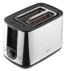 Ardesto T-K200 | Toster 800W 2-bölümli 7-programmaly Gara+Kümüş