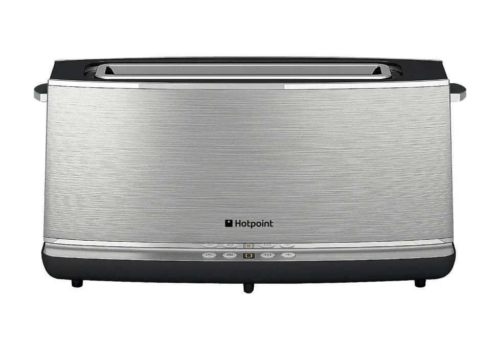 Hotpoint TT12EAX0UK | Toaster Extra Long 1000W 2x Branches