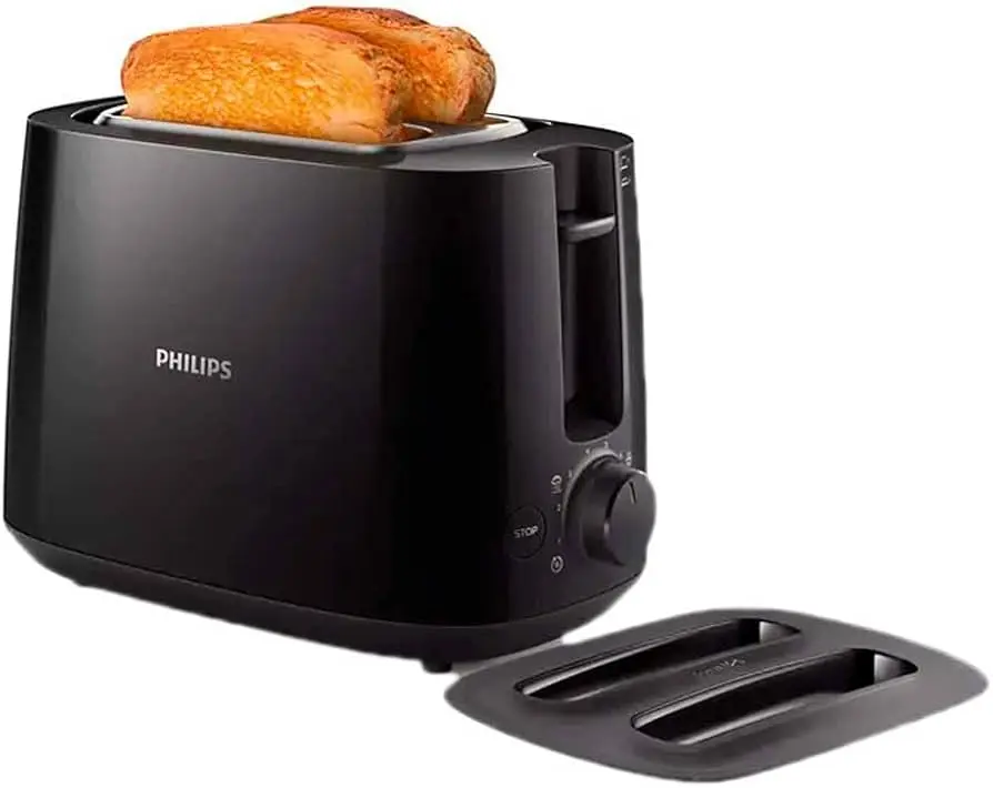 Philips HD2582 | Тостер 900 Вт 2-слота 8 программ Белый