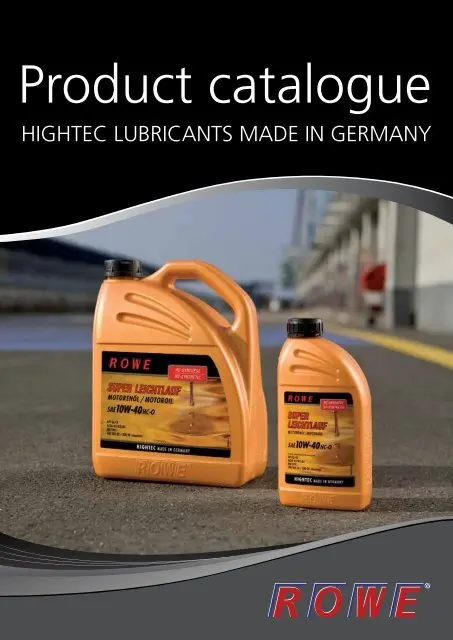 ROWE HIGHTEC HYPOID EP SAE 85W-90 Motor Oil