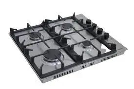 HOB FIESTA HB602MVG | Built-In Gas Hob 4 Burner Silver