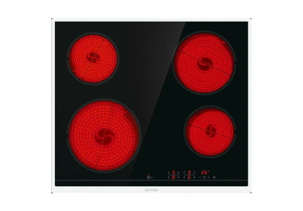 Gorenje ECT641BX | Ýerleşdirilýän elektrik paneli 6500W 4-ojak