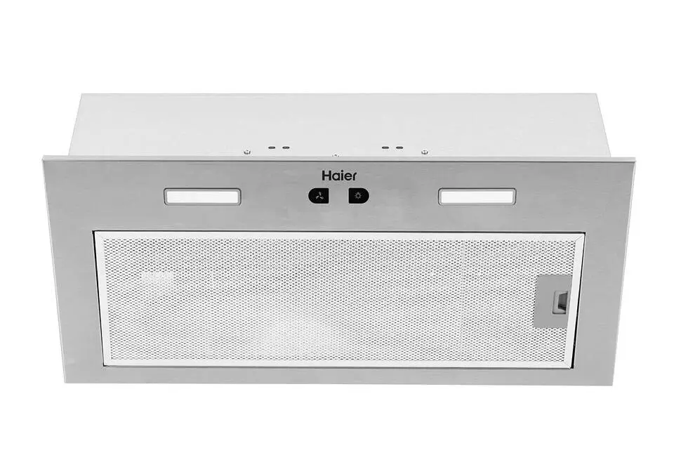 Haier HVX-BI772X | Aşhana Çalgyjy 600 m³/sag Iki Wentilýator Kümüş