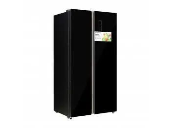 SKYWORTH 355 BLACK GLASS | Refrigerator Black Glass Finish