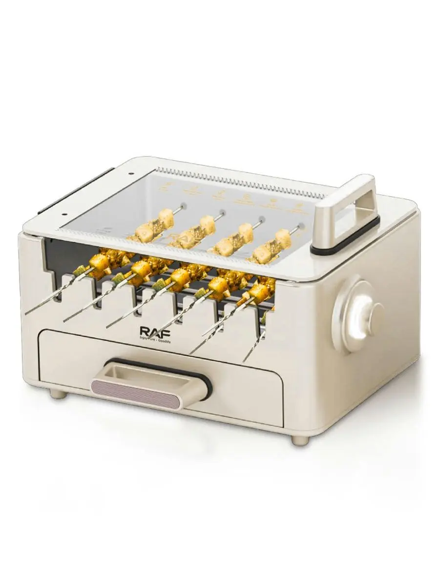 R. R.5423 | Electric Shashlik Grill Compact Indoor Use