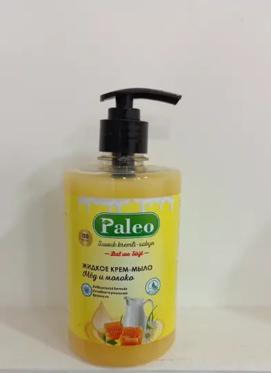 Paleo | Жидкое крем-мыло Мед и Молоко 500 мл Оптовая упаковка