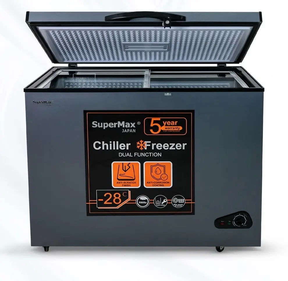SUPERMAX BD-410P | Freezer Chest Type High Capacity