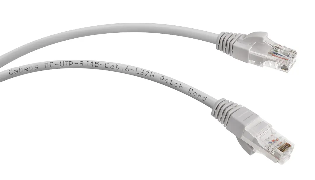 Brendsiz Cat6 | UTP Patch Cord LSZH 1m Çal
