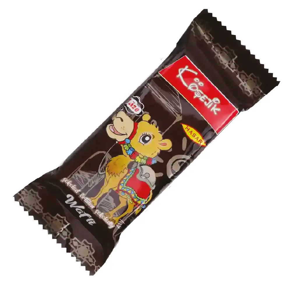 HASAR KÖŞEJIK | Wafer Chocolate Cream Glazed 6 Block (4.32 kg)