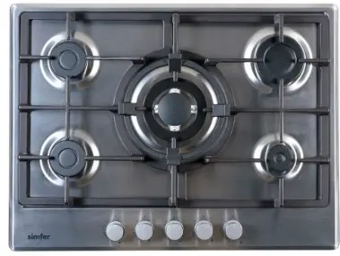 Simfer 9500RIM | Встраиваемая газовая плита автоматический розжиг