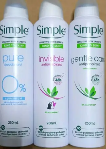 Simple | Women's Deodorant Long-Lasting Protection