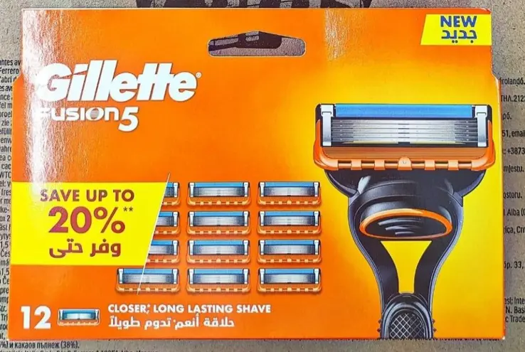 Gillette Fusion | Razor Blades 12-Pack