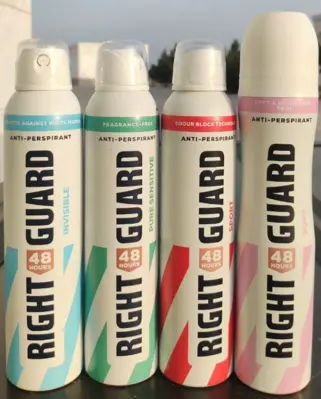 RightGuard | Body Deodorant Manufacturer Quality Guarantee