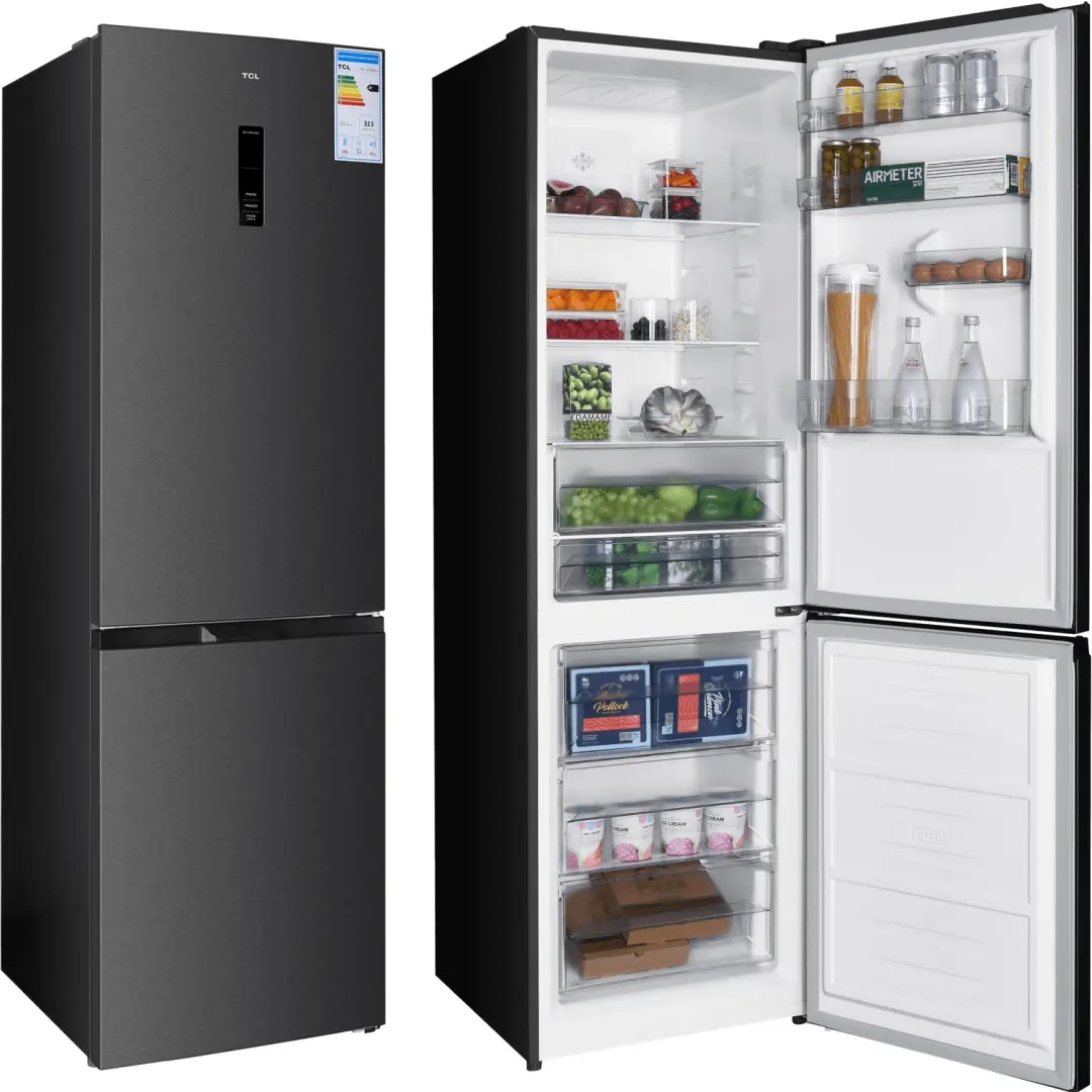 TCL P460CB | Refrigerator with Bottom Freezer No-frost 297L/127L