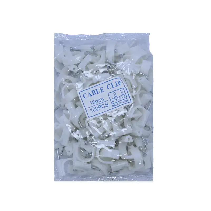 KENDIR 153.09.Z99.K01.KLIPS-025 | Kabel klipsleri 16 mm, 100 sany gaplama