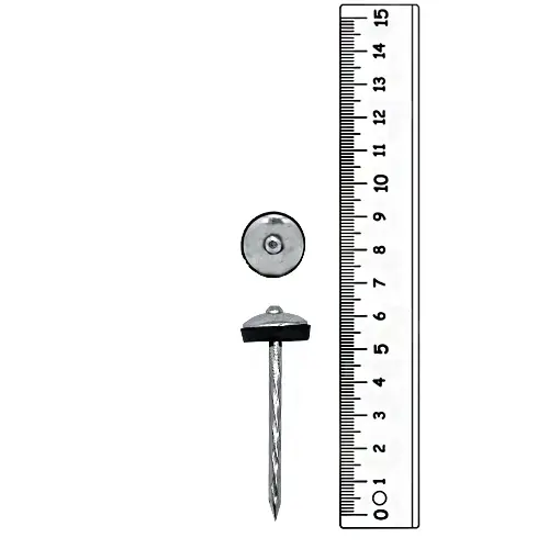 Şifer çüý 153.09.S02.S02.C01.00002 | Üçek çüýi 60 mm rezinli başlyk