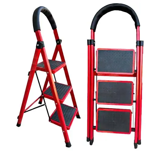 153.09.H01.M02.000000001 | 3-Step Ladder Red