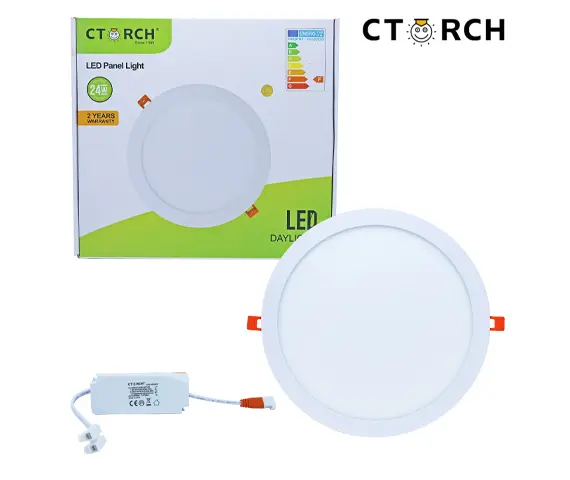 CTORCH 153.09.E01.L01.CTORCH031 | LED-панель 18Вт, слим, круглая, 6500К